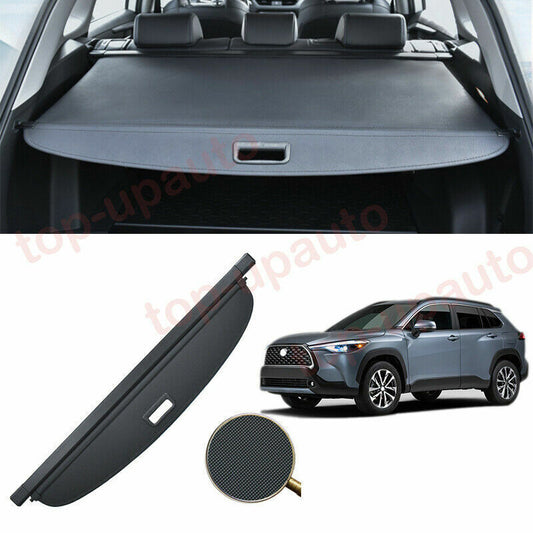 for Toyota for Corolla Cross 2022 Rear Trunk Cargo Security Shield Shade Cover Kit