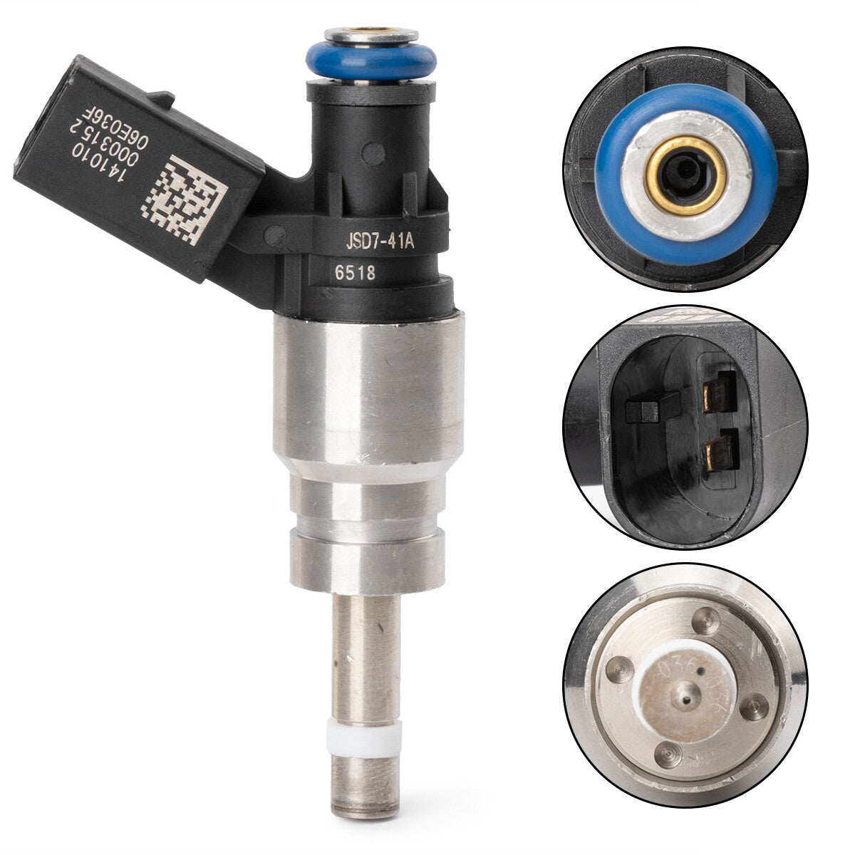 Fuel injector kit 6-piece set for Audi A6, A5, A4, Q5 (06E906036C, 06E906036F) n