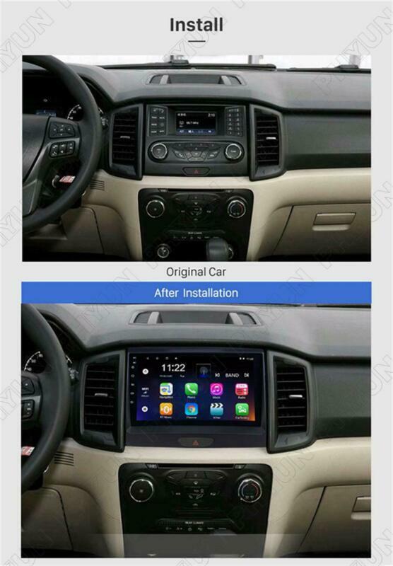 Stereo radio, 9-inch Android 10, GPS navigation, Wi-Fi, FM for 2016-2019 Ranger. n