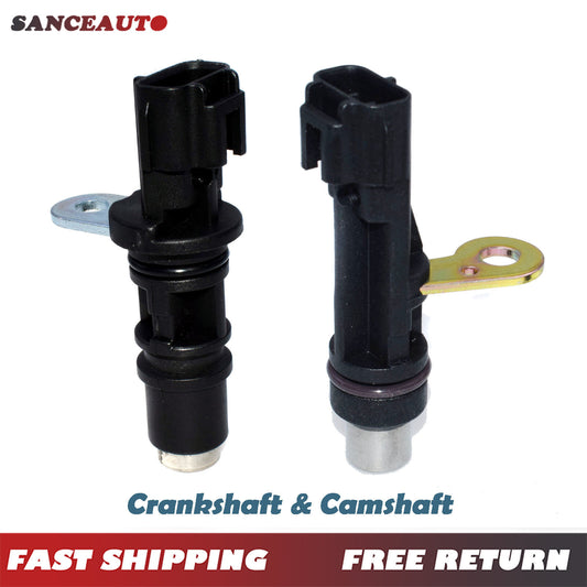 Two-pack crankshaft and camshaft position sensors for Dodge for Ram 1500 2002/2003-08 4.7L n