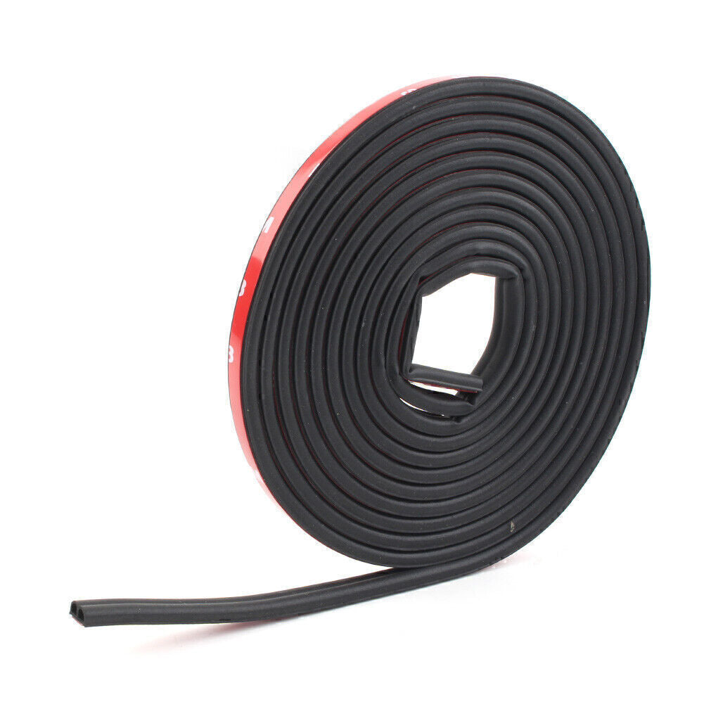 4M/13FT B-Shape Trim Rubber Strip Fit Car Door Edge Seal Hollow Weather-strip Q