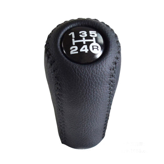 5-Speed Leather Shift Button for Toyota 4Runner Hilux Prado 3350420120-C0 Q