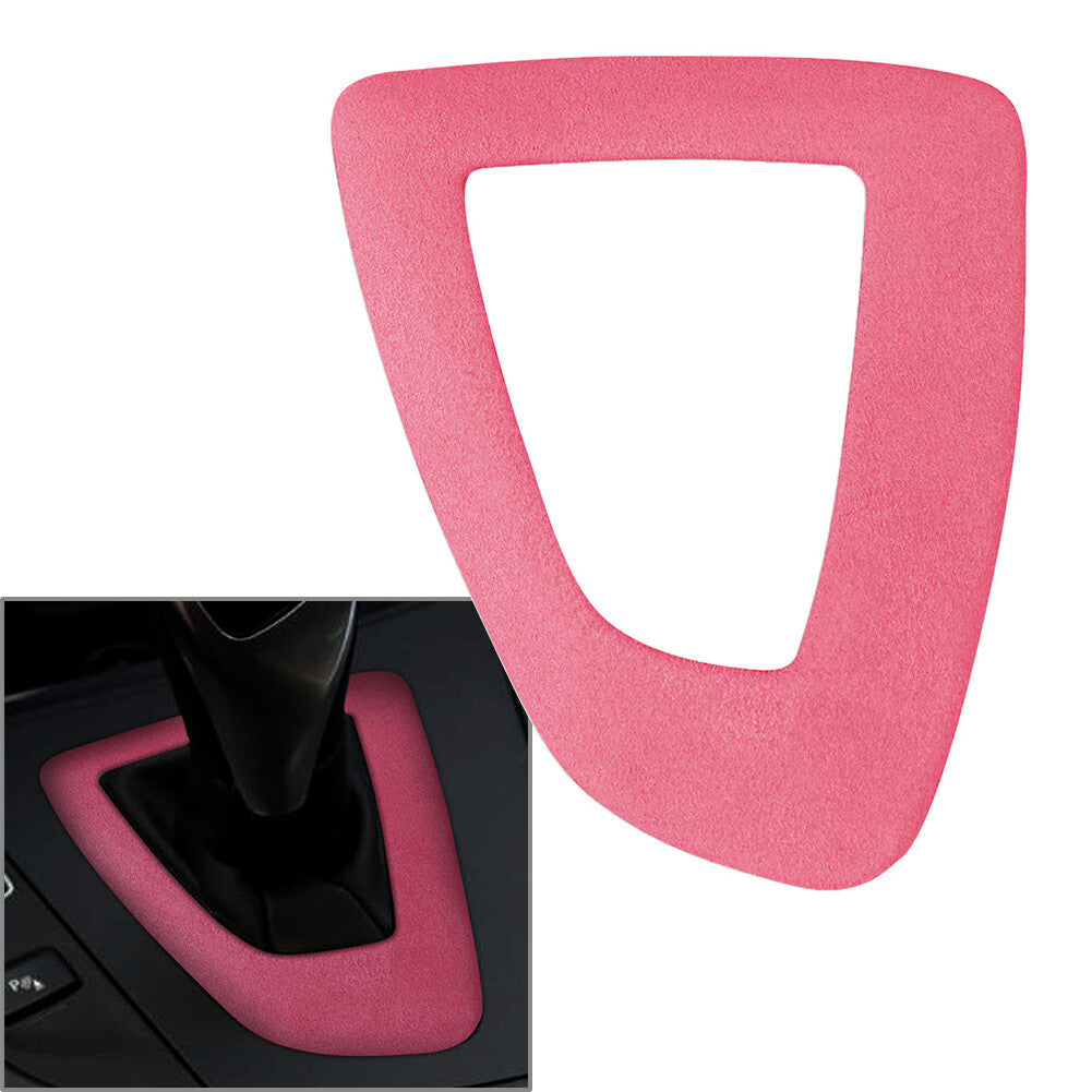 Gear Shift Panel Frame Cover Trim Pink for BMW 1 2 3 4 5 6 Series F30 F31 F32