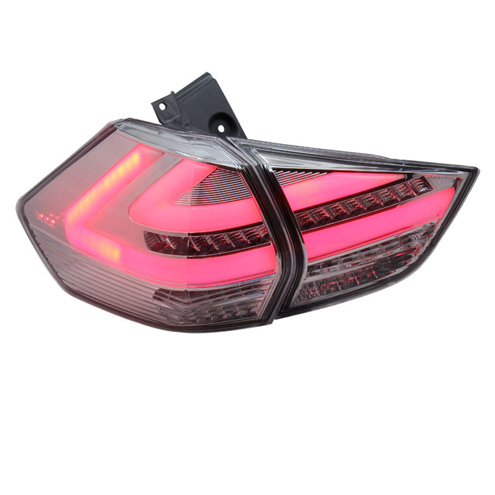 for Nissan Rogue Tail Lights Assembly 2014-2019 Smoke LED Rear Lamps X-trail 15