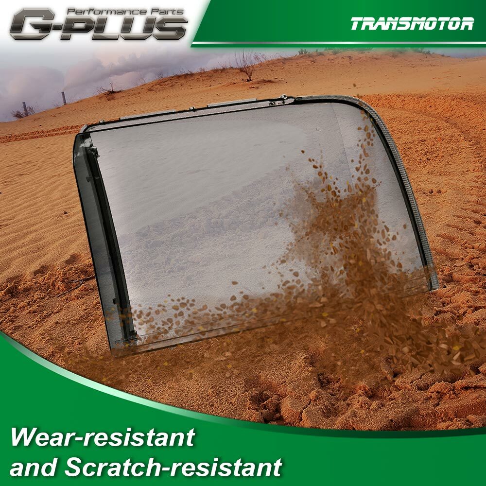 Suitable for 05-07 for F250 F350 F450 Overload Headlight Replacement Lens Smoke - v