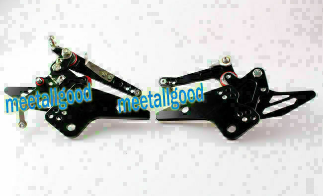 Black Rearset Rear set Foot pegs Fit for Kawasaki Z800 2013 2014