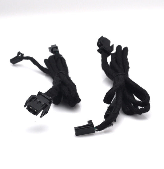 2 Retrofit Door waring light Cable harness splitter for Audi A4 B8 8.52008-2014 v
