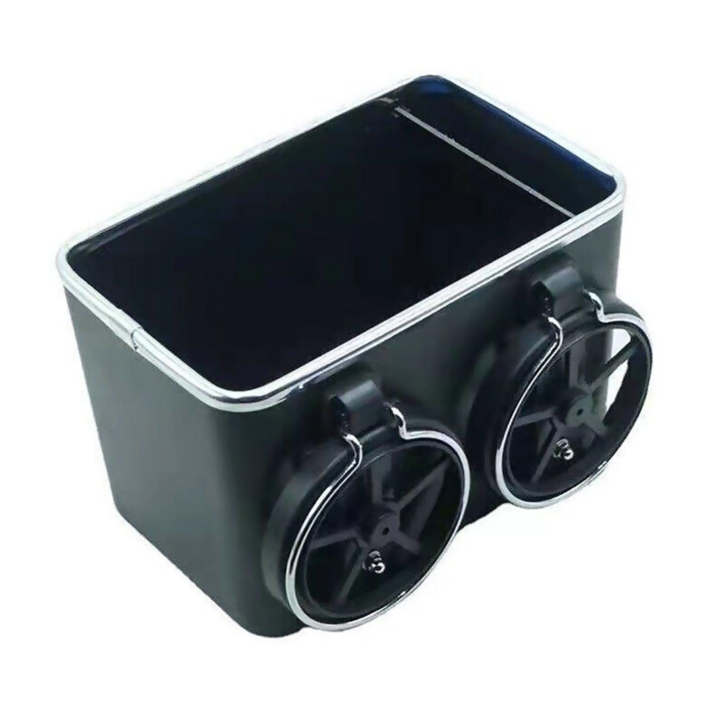 Multifunctional Car Armrest Storage Box Tissue Box With Water Cup Holder