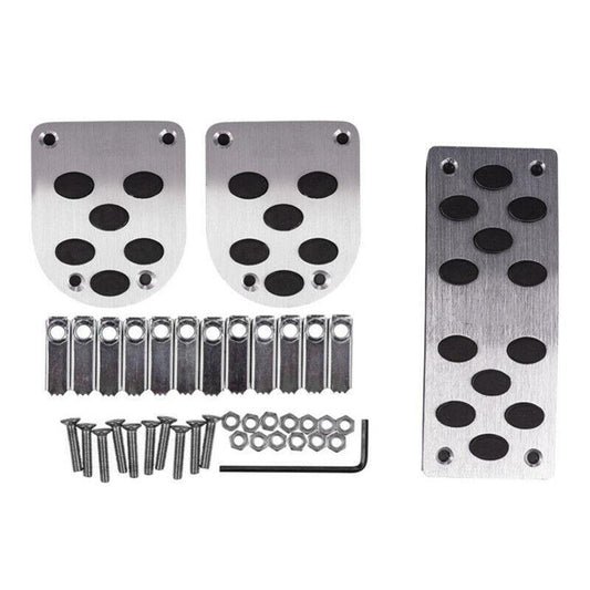 Car manual transmission pedal , gas brake metal pedal anti-slip protective cover 3X- n
