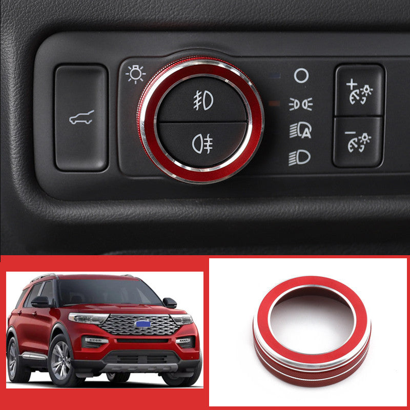 for Kia Sorento 2016-2020 Silver Console Dashboard Side Air Vent Cover Trim 2X v