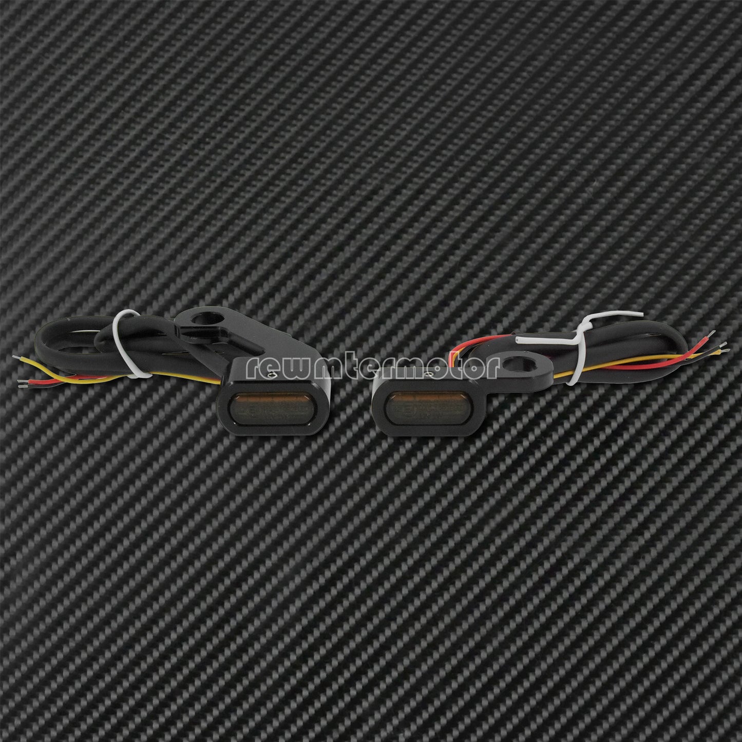 LED Clutch Turn Signal Indicator Running Light Fit for Harley Touring Softail Q