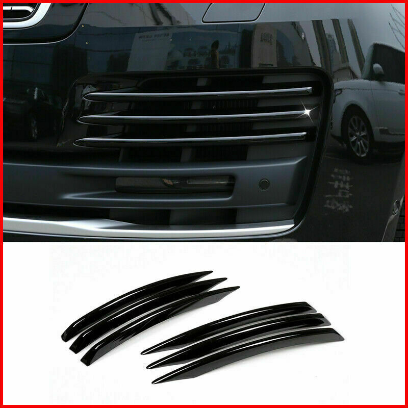 Front Bumper Fog Light Lamp Cover Trim for Land Rover for Range Rover L405 2018-2020