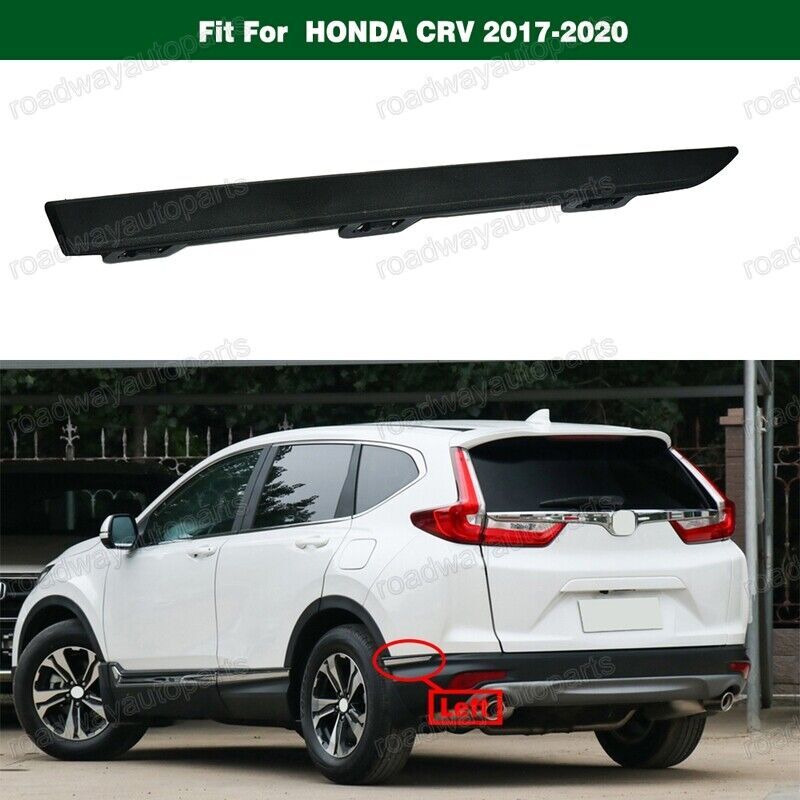 Black Rear Bumper Trim Molding Cover Left 71519-TME-T00 for HONDA CRV 2017-2020