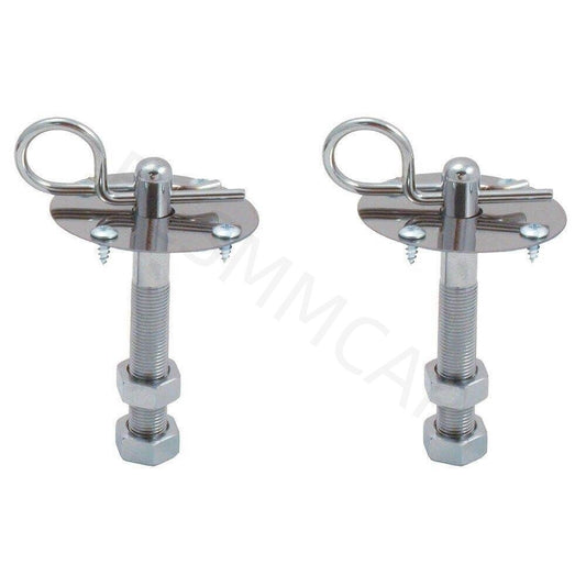 Racing Car Hood Pin Pins Lock Alloy Steel Mount Bonnet Latch Kit Professional