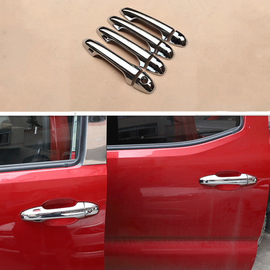 Chrome Door Handle Cover Molding Trim 8pcs For Tacoma 2016-2023 v