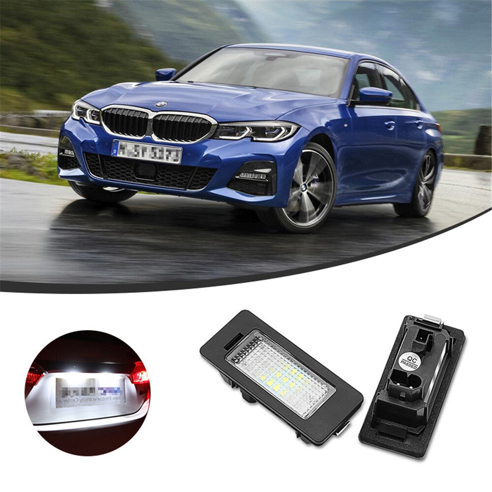2x LED license plate lighting for BMW E60 E39 M5 E70 E71 X5 X6 M5 E90 E92 E93 DE