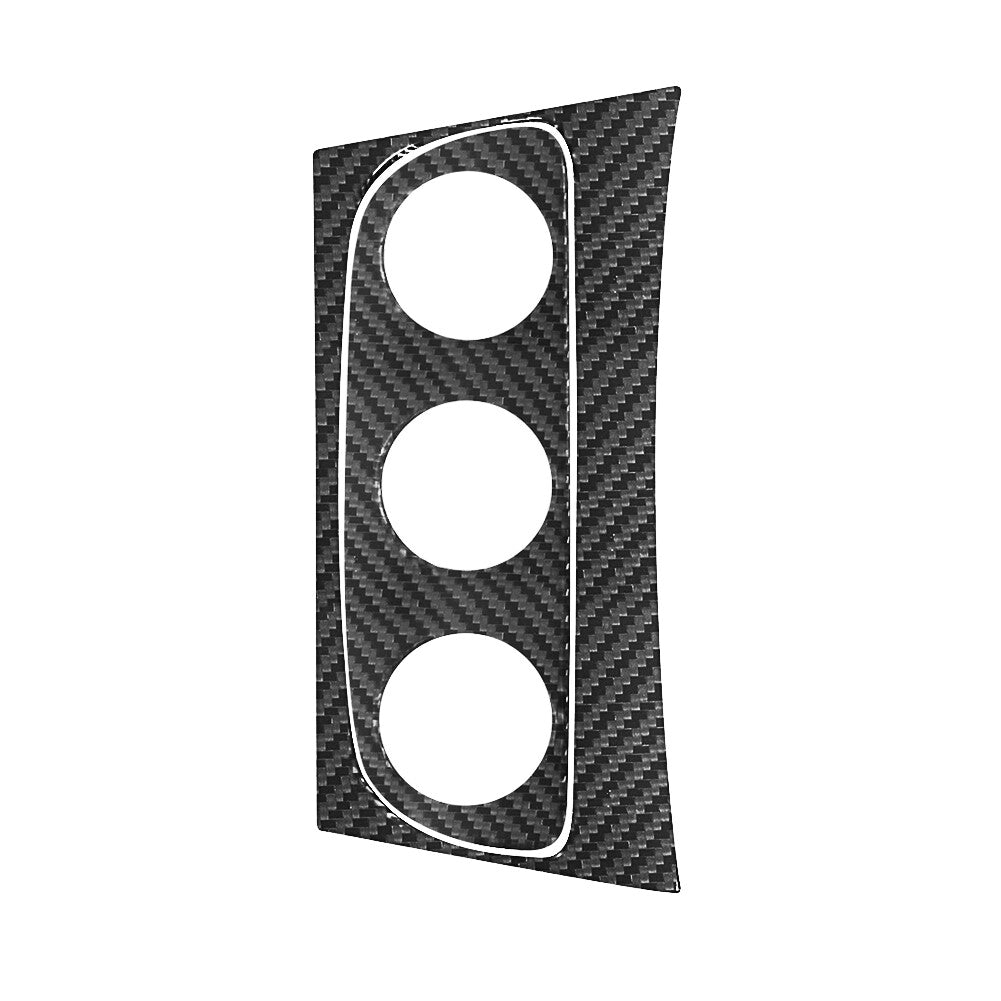 Red Carbon Fiber Passenger Door Control Cover for Hyundai for Veloster JS 2019-2022 v