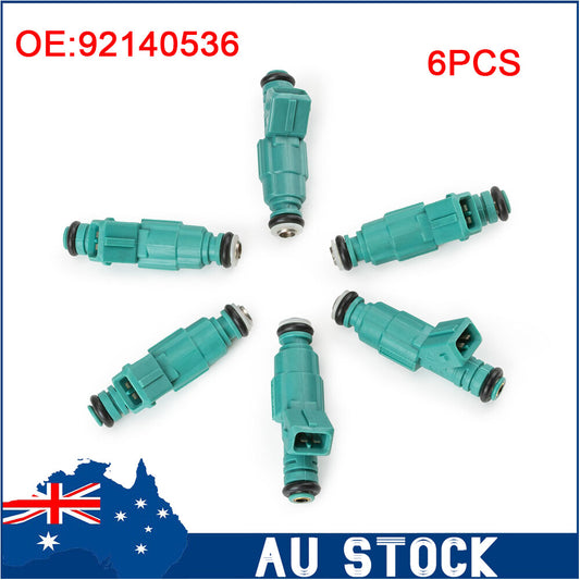 0280155777 6x Fuel Injectors for Holden VG VN VL VQ VP VR VS VT VU VX VY V6 3.8L