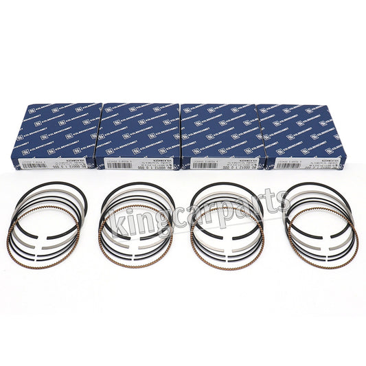 4-Piece Equipment Manufacturer Upgrade KS Piston Ring Kit STD 82.5mm for Audi A4, Gli GTi 2.0T, 1.8T