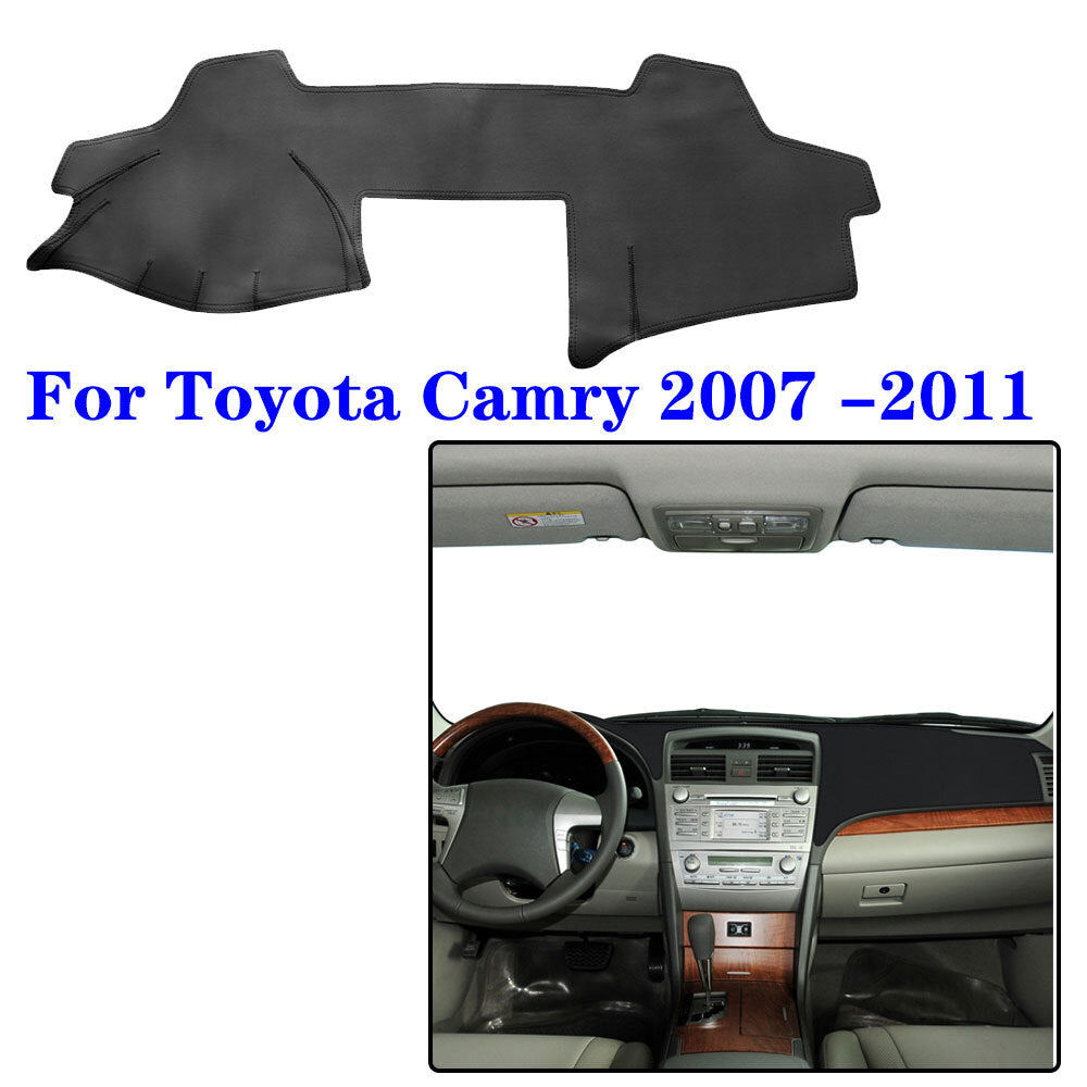 for Toyota for Camry 2007-2011 DashMat Dash Cover Dashboard Mat Car Interior Pad