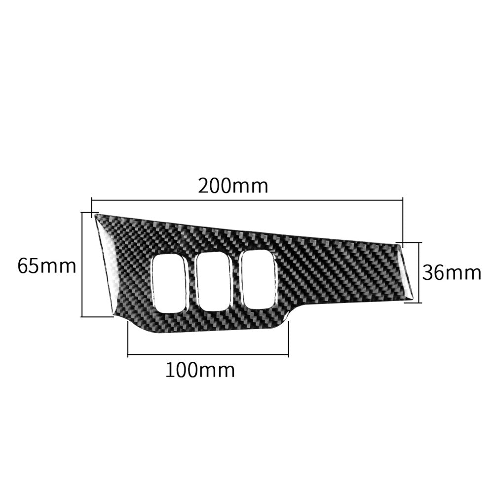 5Pcs CD Player Radio Air-Con Trim Cover TYP-A Gloss Black for Audi Q5 2009-2017 v
