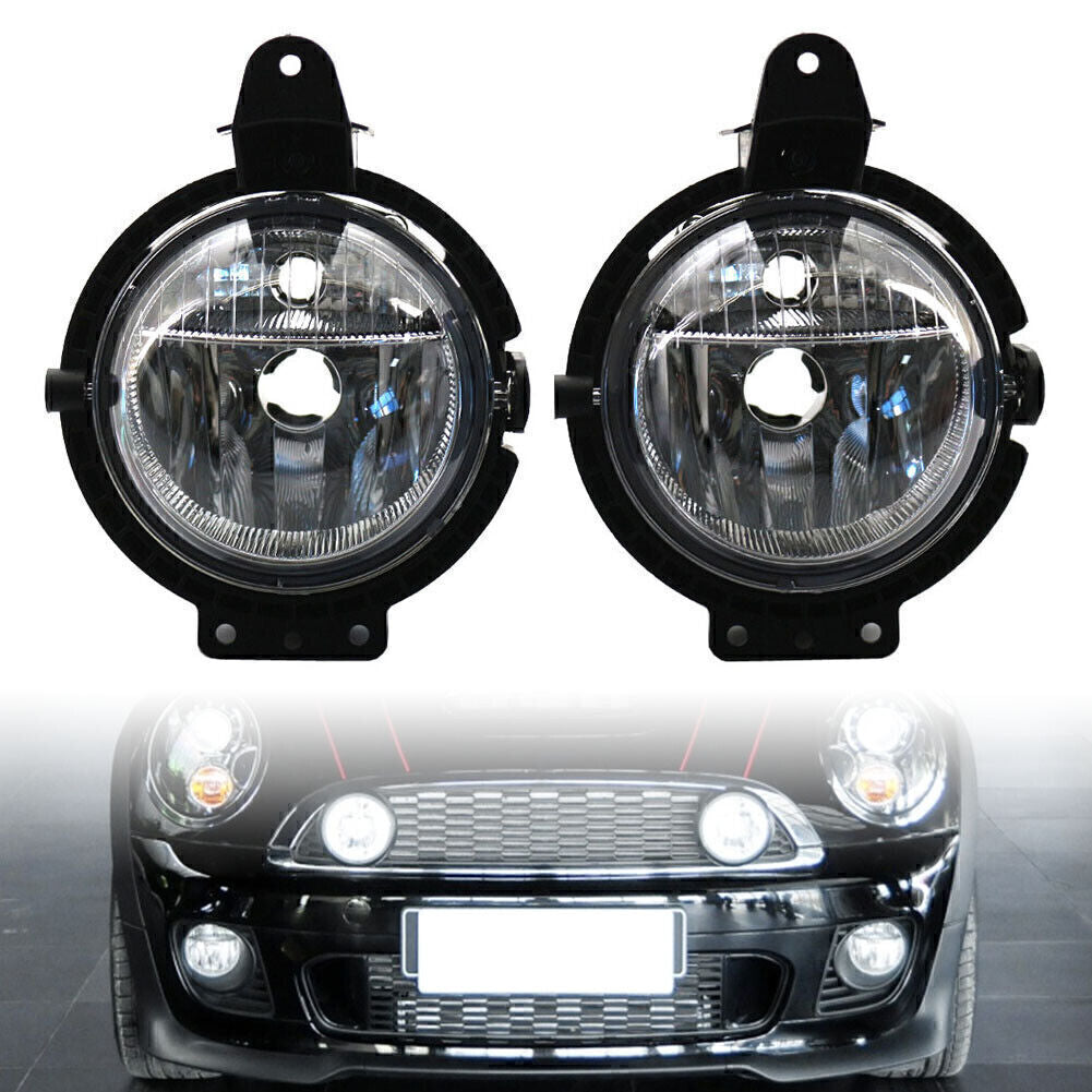 Pair Front Bumper Fog Light Lamp for BMW for Mini Cooper