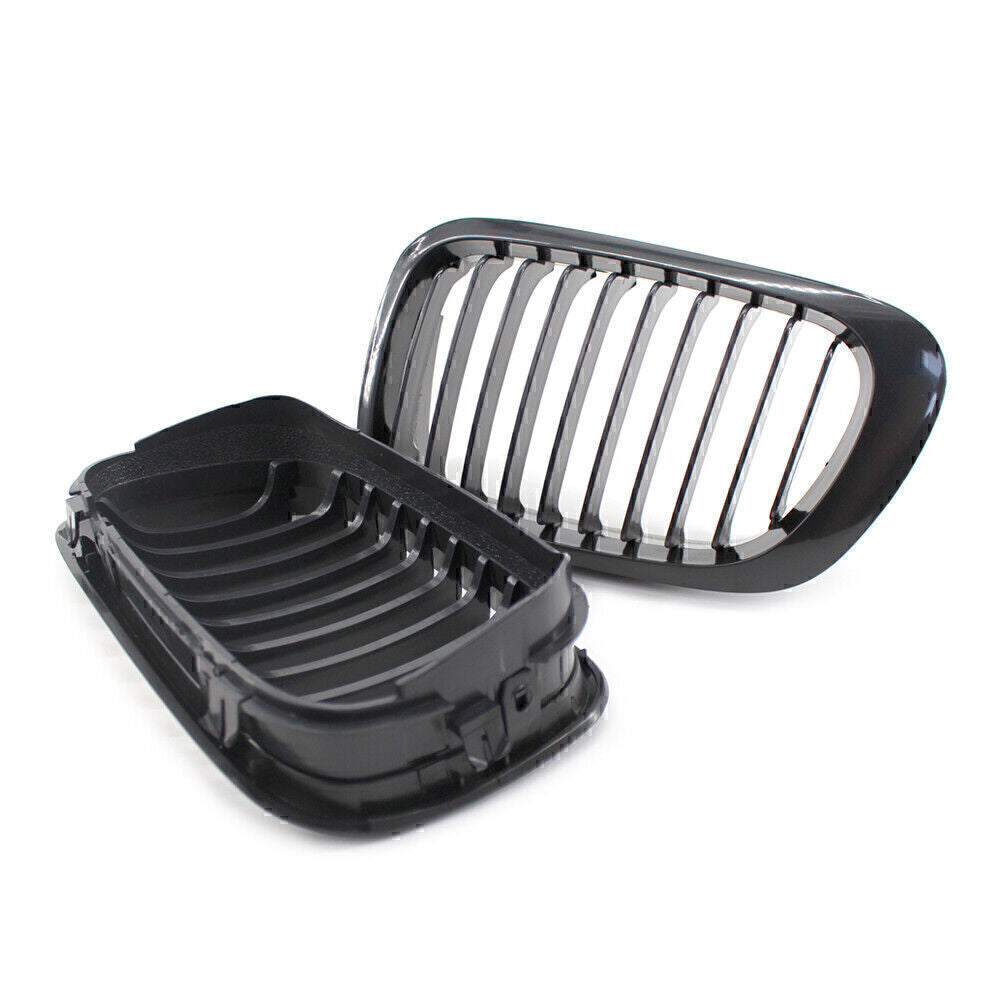 2pcs Front Kidney Bumper Grille for BMW 3 Series E46 M3 Coupe/Cabrio 51138208686
