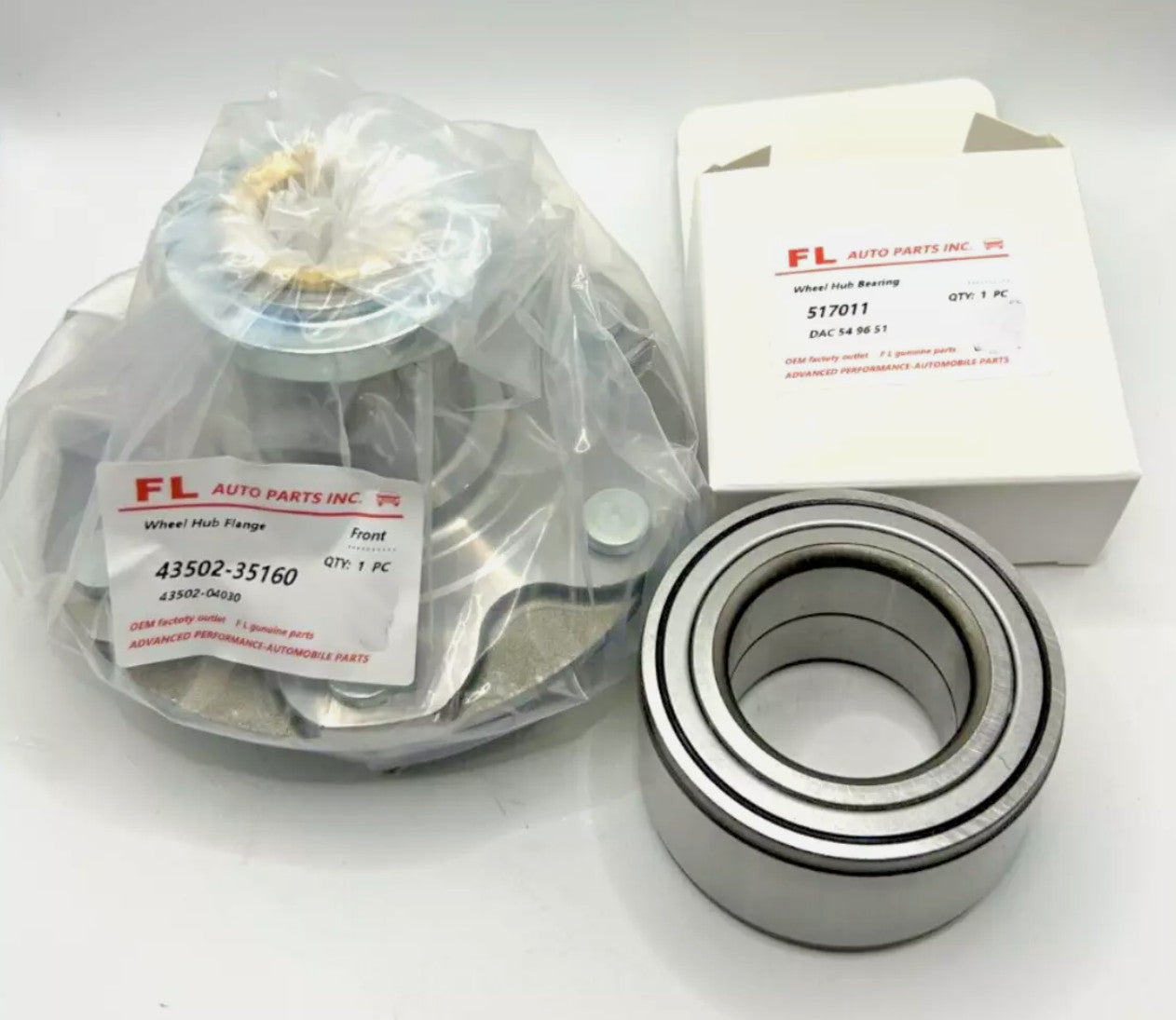 Front Wheel Hub  Bearing For 1998-2002 for Toyota 4Runner 4WD 43502-35160