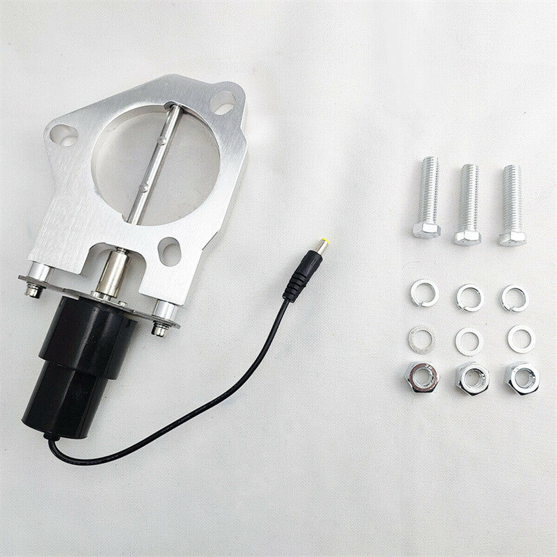 2.5''2.5inch Electric Exhaust Control Valve shut off Kit Stainless Steel Headers Q
