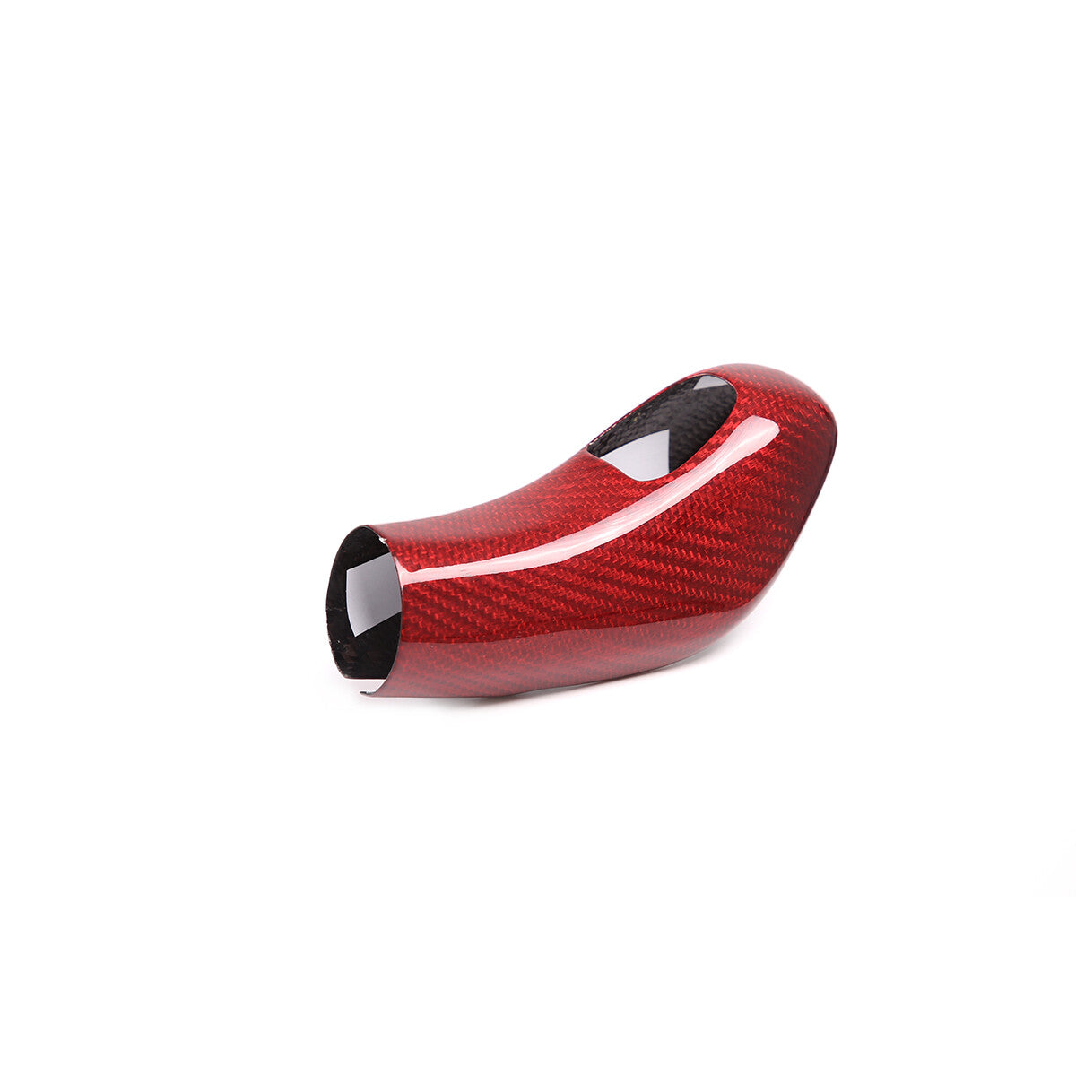 carbon fiber gear shift cap trim for Alfa Romeo Giulia/ for Stelvio - n