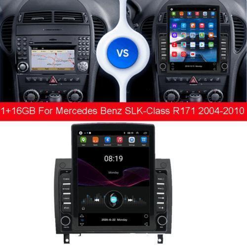 Unit GPS Head for Mercedes SLK Class R171 2004-2010 9.7 Android 11 Stereo Radio