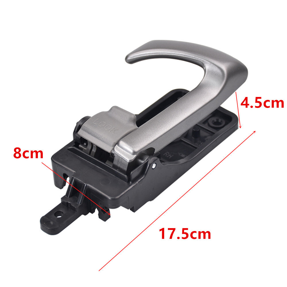 Left + Right Inner Door Handles Suitable for Hyundai Santa Fe GL 2008 2009 2010 11 - 2012 - n