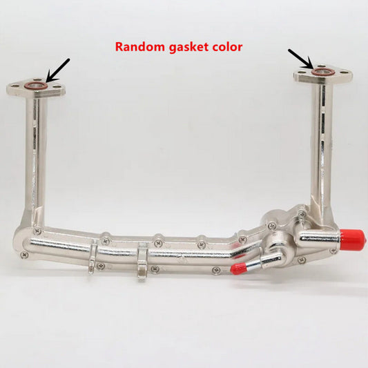 1× Coolant Water Heater Pipe for Jaguar for XF F-Type Land for Range Rover 3.0L LR122710 Q