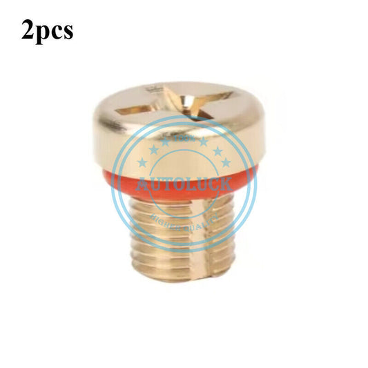2PCS Coolant Bleeder Screws 11537793373 for BMW See compatibility