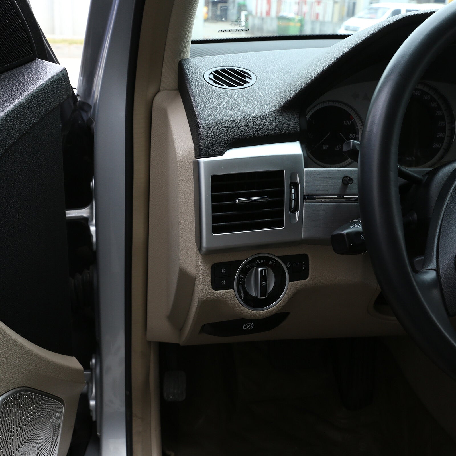 Chrome Air Vent Cover Trim for GLK 2009 - 2015 (2 Piece) n