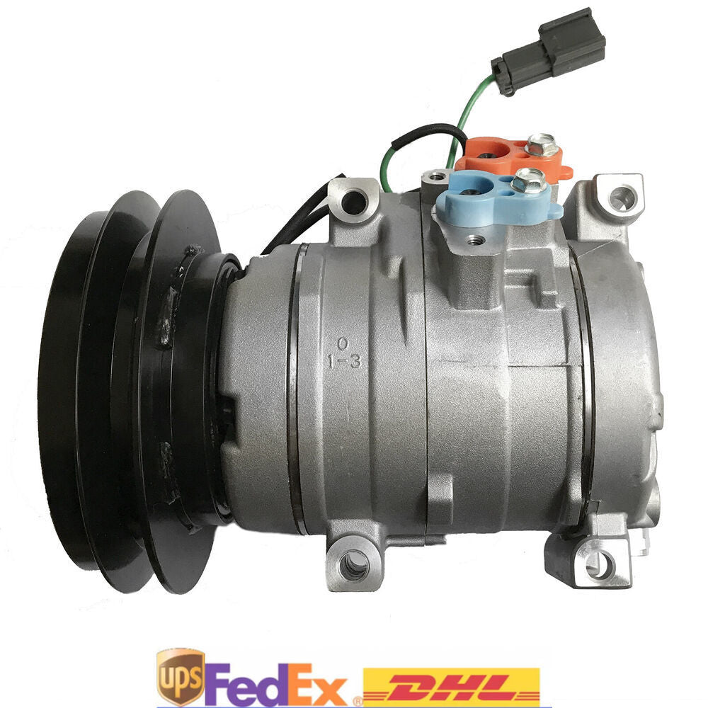 24V AC Compressor 4431081 For Caterpillar 120C 160C LC 180CW 450CLC