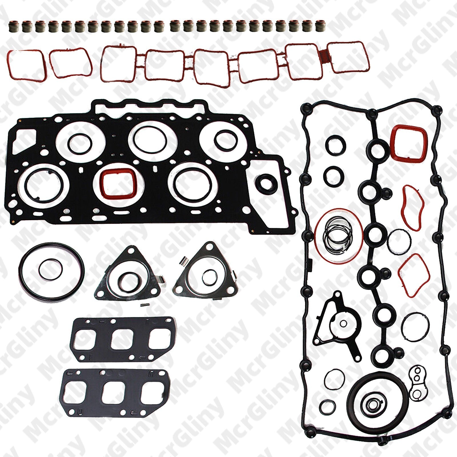 3.6L Engine Gasket Kit Repair Sealing Kit for Eos for Passat CC Touareg for Audi Q7- n