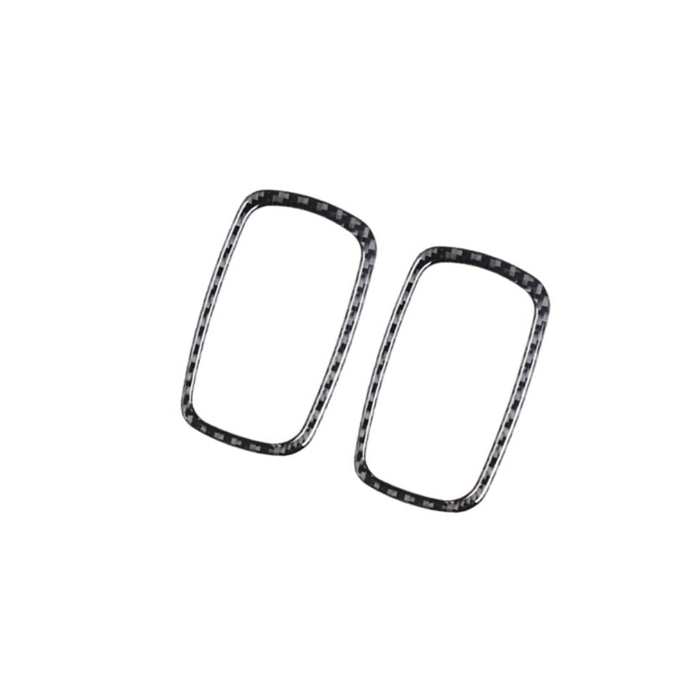4Pcs Door Switch Frame Trim Cover Carbon Fiber for Chevrolet COBALT 2005-2010