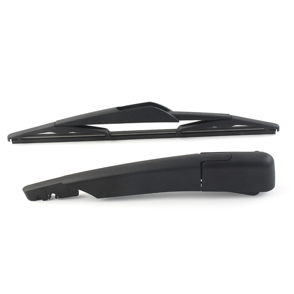 Black Rear Windshield Wiper Arm Blade Set Fit for Mini Cooper l4 1.6L 2002-2006 Q