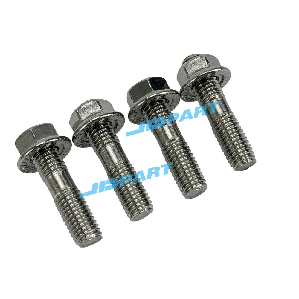 6D31 turbocharger exhaust pipe connecting bolts are suitable for engine parts.