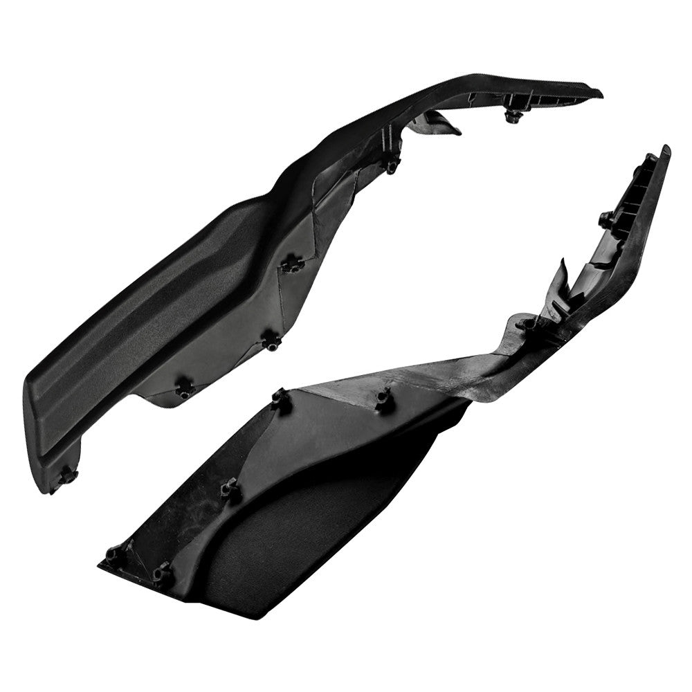 Set of 2 Front Hood Hinge Cover Left  Right Black for HRV 2016 to 2022