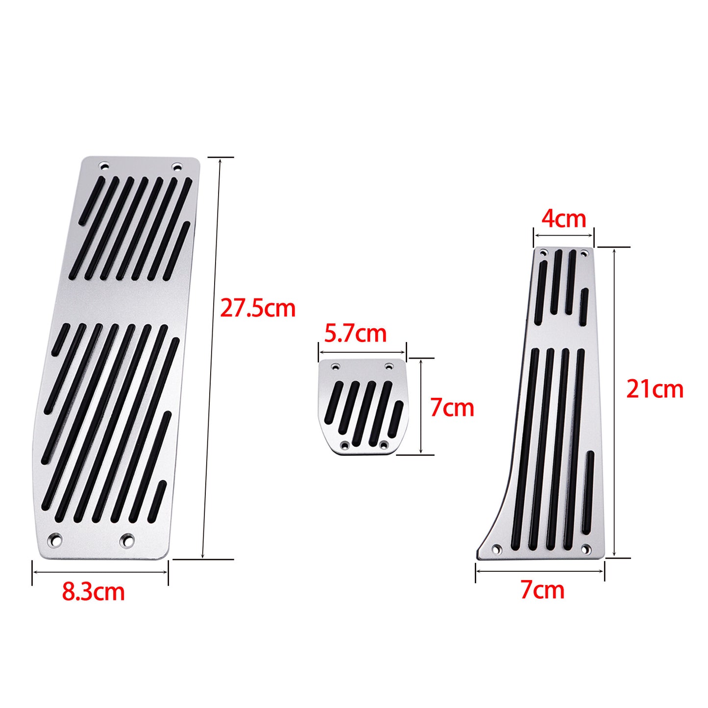 Gas Brake Footrest Pedal for BMW E30 E36 E46 E90 E91 E92 E93 E81 E34 X1 X3 X5 X6 Q