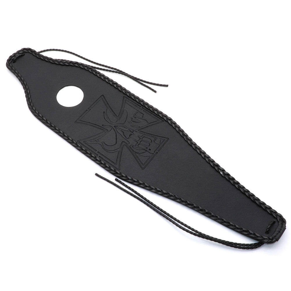 New PU Leather Fuel Tank Holster Protective Cover for Harley Sportster XL 883 48 Q