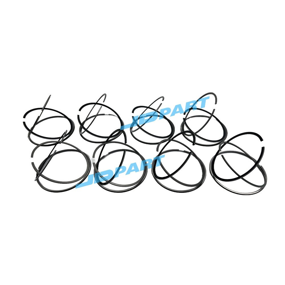 8-piece F17E piston ring kit for Hino diesel engine parts -