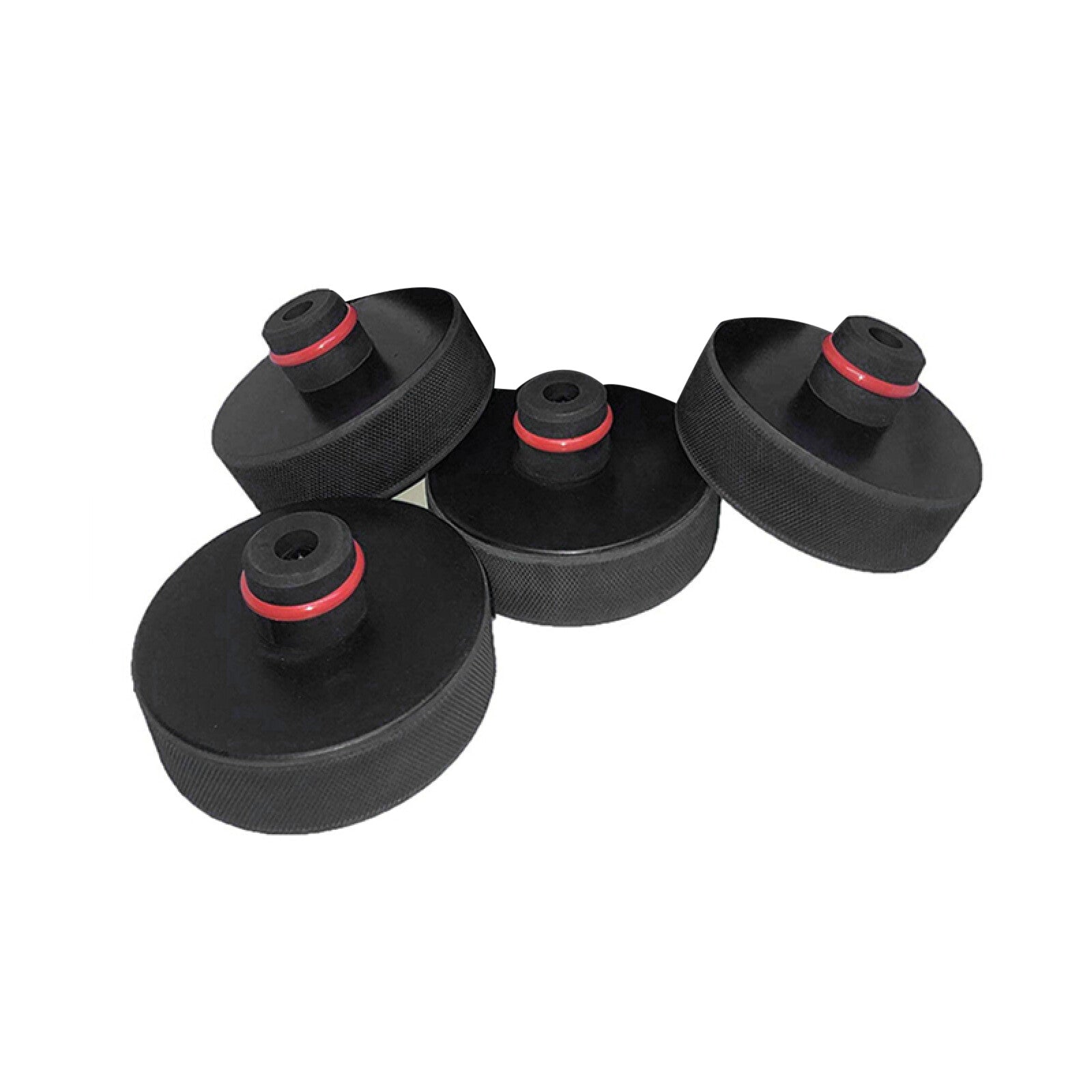 Heavy Duty Rubber Chassis Jack Lift Point Pad Mat Adapter for Tesla Model X/S/3