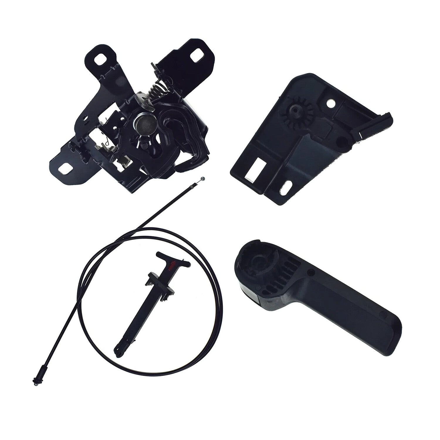 Hood Latch Pull Rod Release Handle Bracket Cable KitFor for VW for Golf for Jetta 1J0823509E n