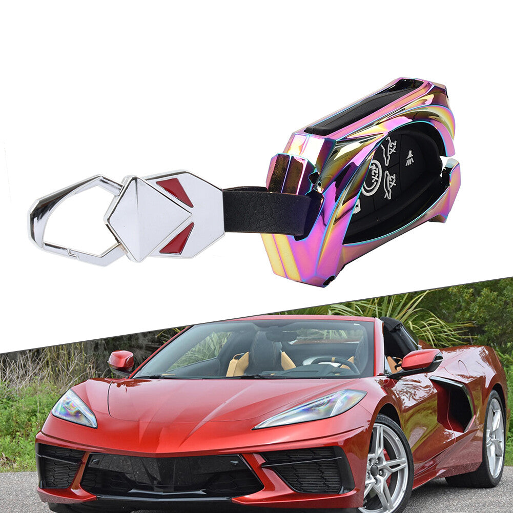 Remote Key Fob Shell Case Cover for Chevrolet for Corvette 2020-2023