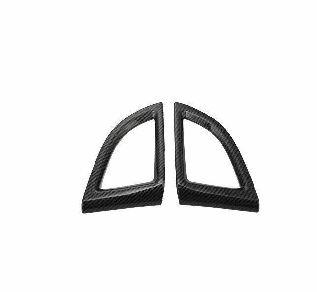 for Honda CRV CR-V 2012-2016 Carbon Fiber Middle Console Air Outlet Vent Trim 2
