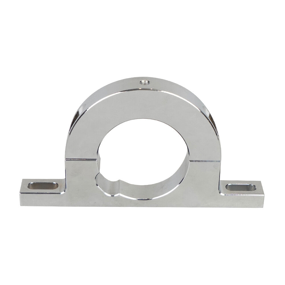 Aluminum universal steering column keyless 2-inch hole brushed chassis