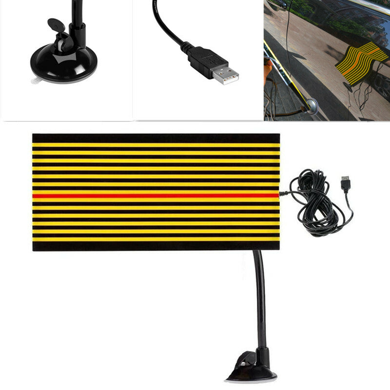 Car Body Dent Hail Pit Reflector Light Board Line Paintless Scratch Detect Tool